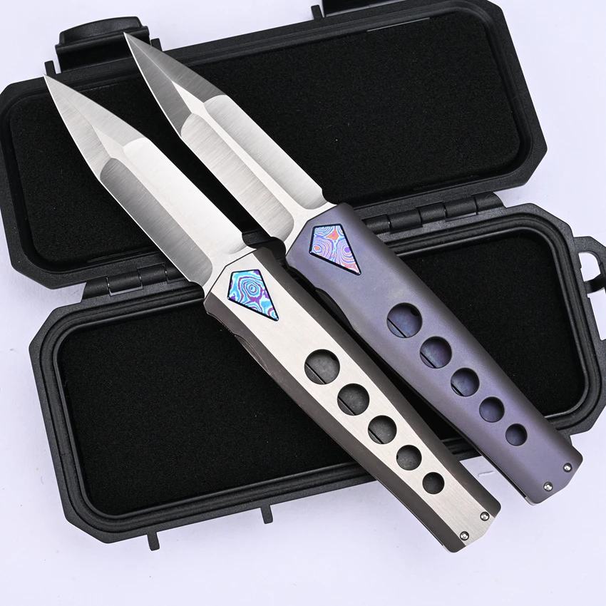 LiBingEDC Jingke Klappmesser – M390 Stahlklinge und Titangriff, taktisches EDC-Taschenmesser für Outdoor-Survival-Werkzeuge