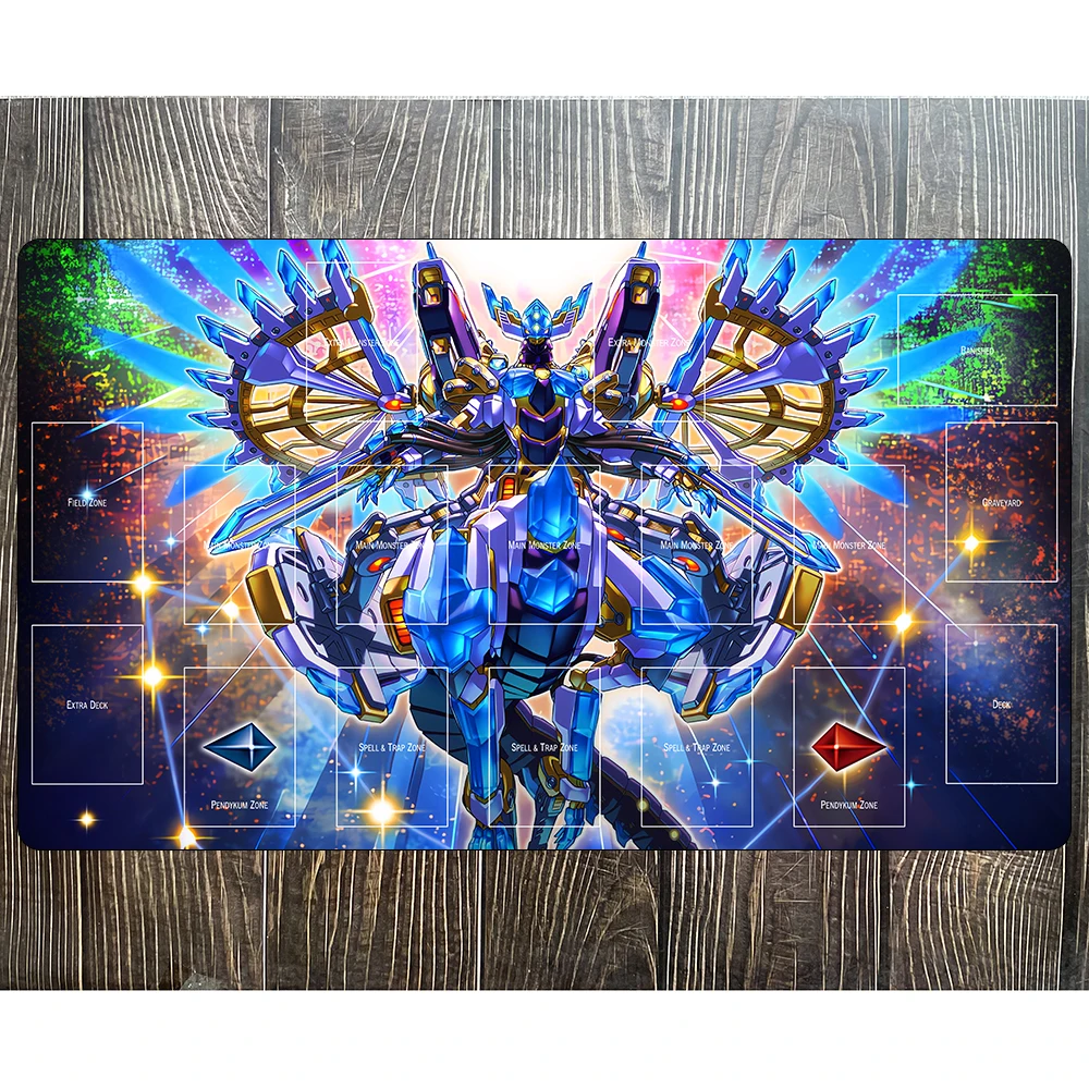 Yu-Gi-Oh Playmat Meteonis Drytron Trading Card Game Mouse Pad YGO Mat TCG Yugioh Mat-218