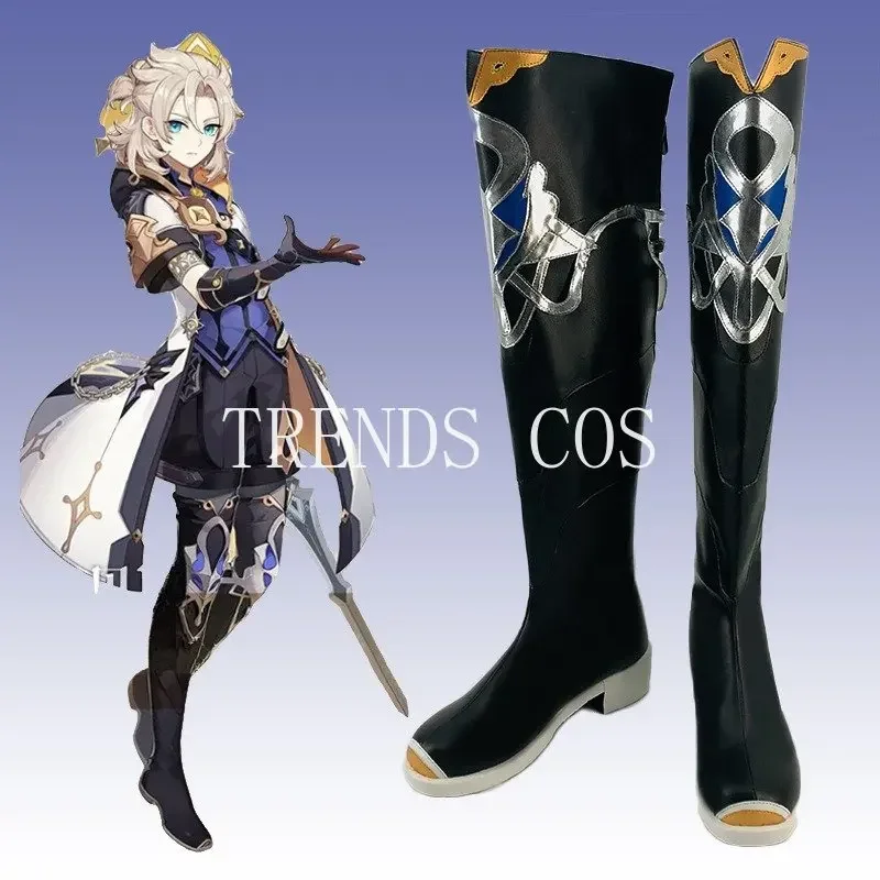 

The Ordo Favonius Albedo Cosplay Shoes Albedo Cosplay Accessories Footwear(Size 35-46)(Ship In 5 days)