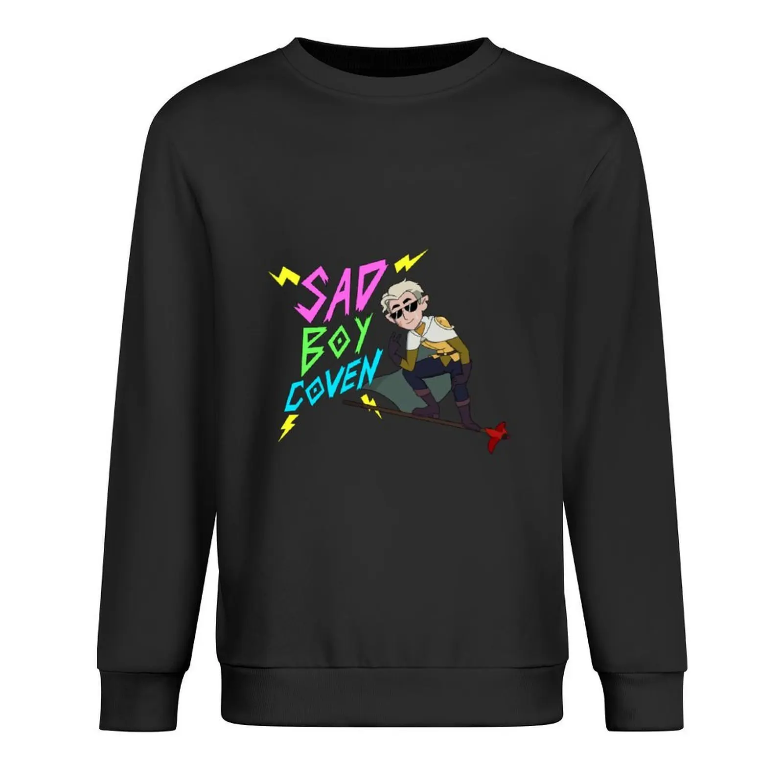 

Bad but sad boy Golden Guard Pullover men's clothing korean autumn clothes mens clothes tracksuit hooded sweatshirts