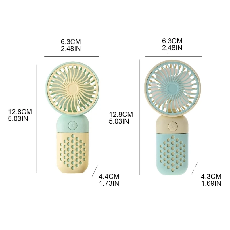 Mini ventilador portátil mano, ventiladores portátiles con carga USB, ventilador eléctrico, ventiladores refrigeración