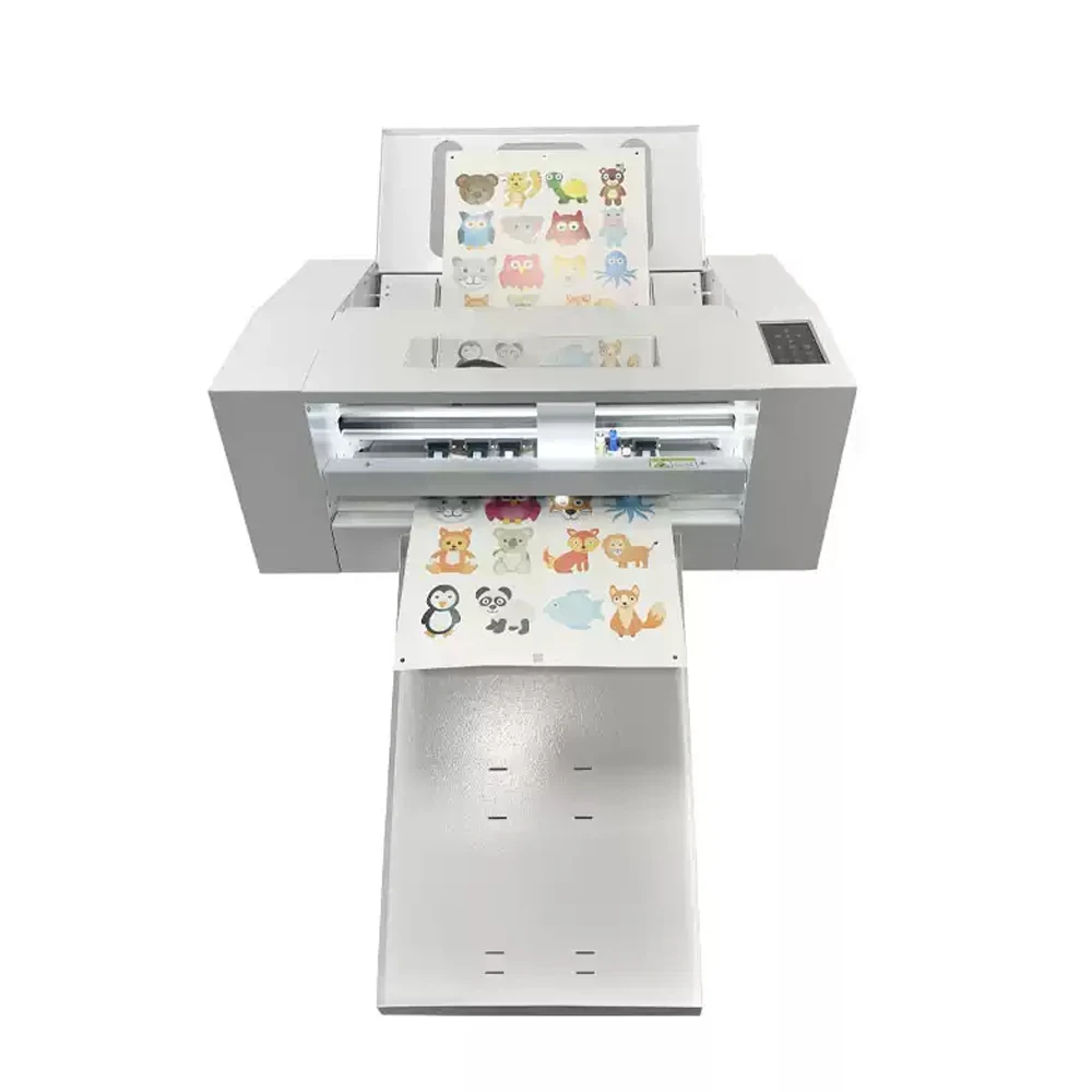 1200mm/s Touchscreen Dual Heads Automatic Cutting Plotter Cutter Custom Adhesive Paper Die Cutting Machine