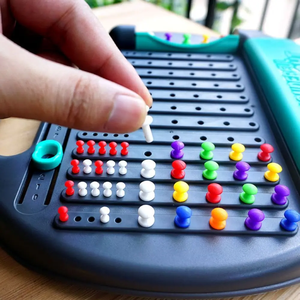 Jogo de correspondência interativo de plástico tabuleiro de xadrez montessori estratégia jogos de tabuleiro pensamento lógico educacional