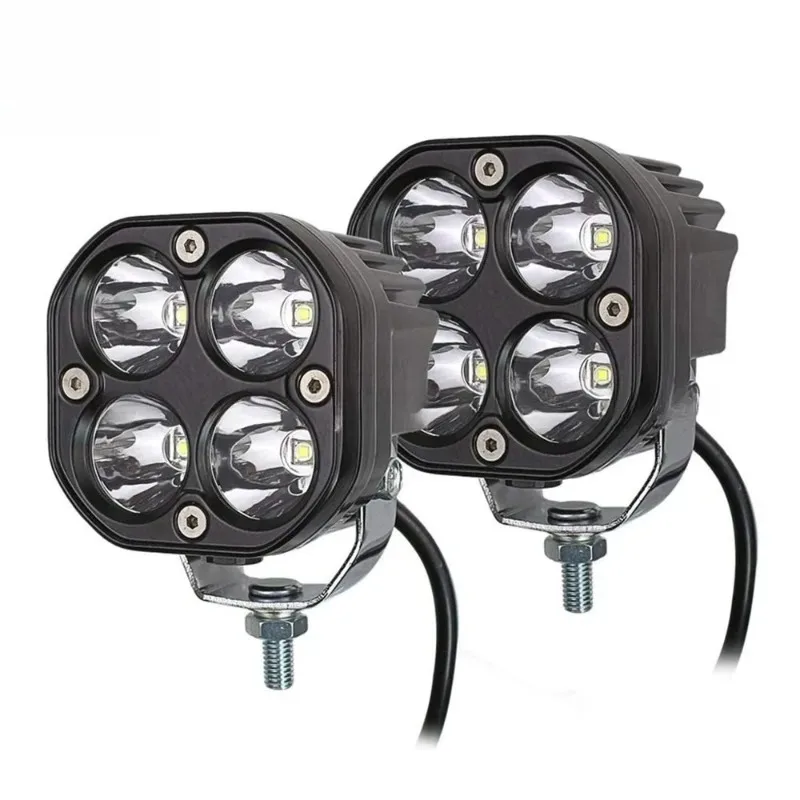 

3Inch Yellow White LED Work Light Driving Lamp Off Road Fog Lamp for Truck 10-80V Off-road Motorcycle 40W Spotlight 2pcs