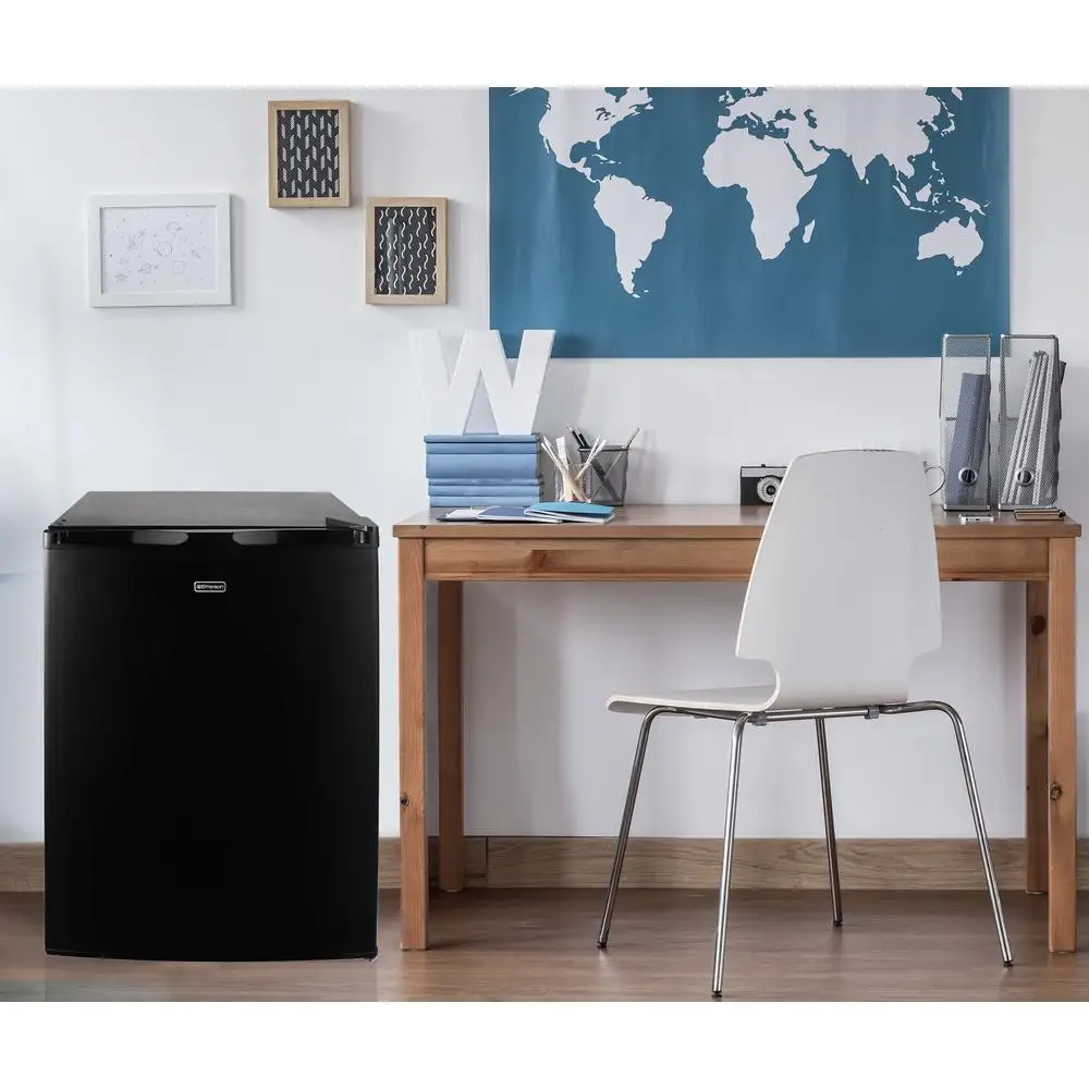 コンパクト冷蔵庫 4.5 立方フィート ENERGY STAR 認定 手動霜取り 調節可能なサーモスタット リバーシブルドア 省スペース設計 2