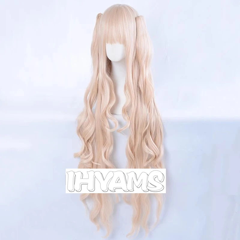 Anime Rozen Maiden Kirakishou Cosplay Wig Long Curly Heat Resistant Synthetic Wigs for Halloween Costume Role Play Chip Ponytaii