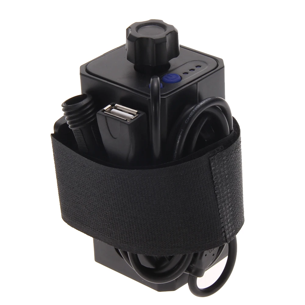 Afbeelding 5: 4x 18650 waterdichte batterijhouder voor fietslamp