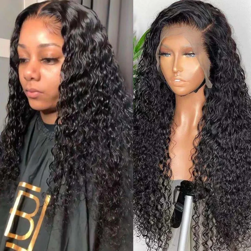 Women's wig with front lace, small , piano color gradient, large wavy long curls, synthetic fiber full headpiece