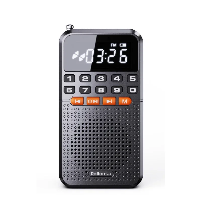 T1 new portable radio elderly singing machine mini stereo morning exercise walkman