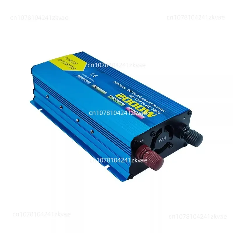 

Автомобильный инвертор от 12 В до 220 В, коррекция синусоидальной волны, 1200 Вт, 2000 Вт, бытовой усилитель преобразования мощности