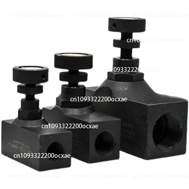 

One-way throttle valve, hydraulic speed regulating valve, flow control valve LA-H8L, H10L, H16L, H20L, small adjusting torque