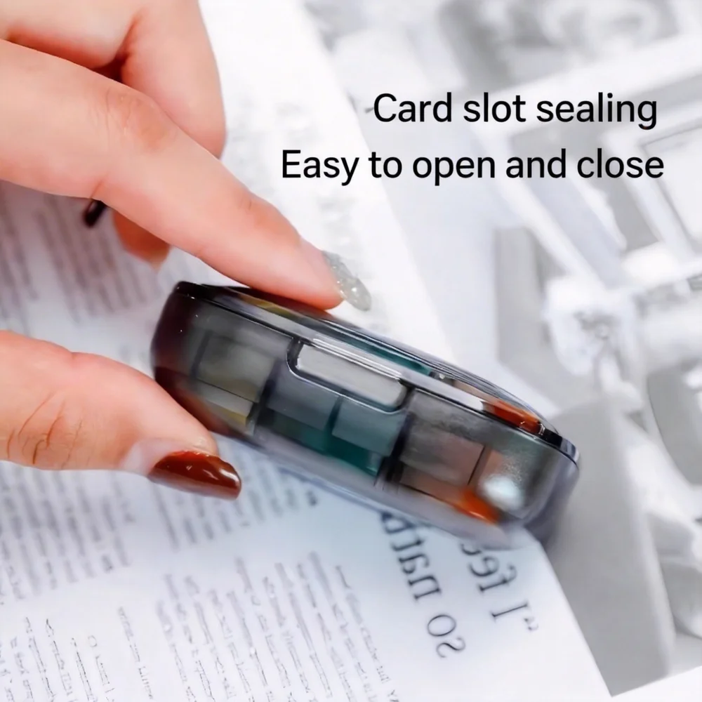 Medicine Container Moisture-Proof Travel Pill Case 3 Compartments Pill Box Secure Portable Pill Box For Vitamin Organization