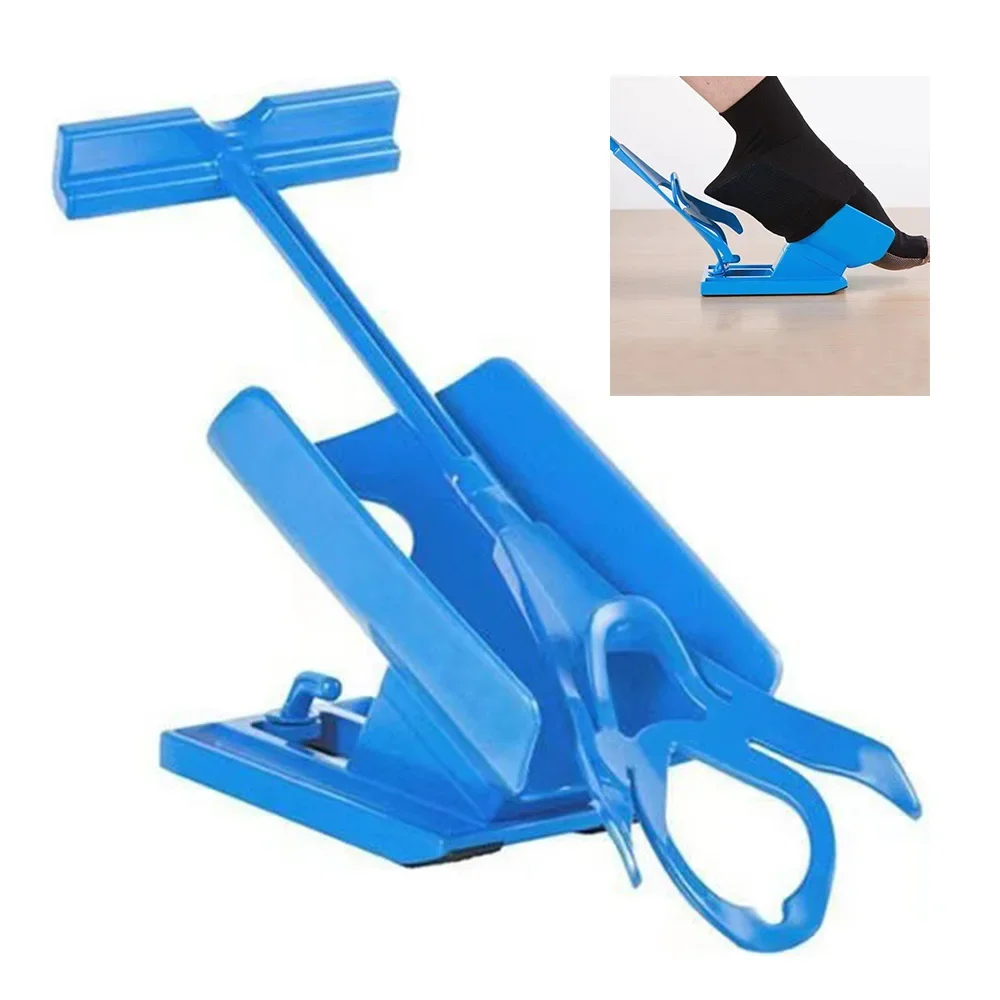 

Shoe and Sock Aid Device Shoe horn Grabber Reacher Sock Assistant Device No Bending, for Senior/People with Knee Or Back Pain