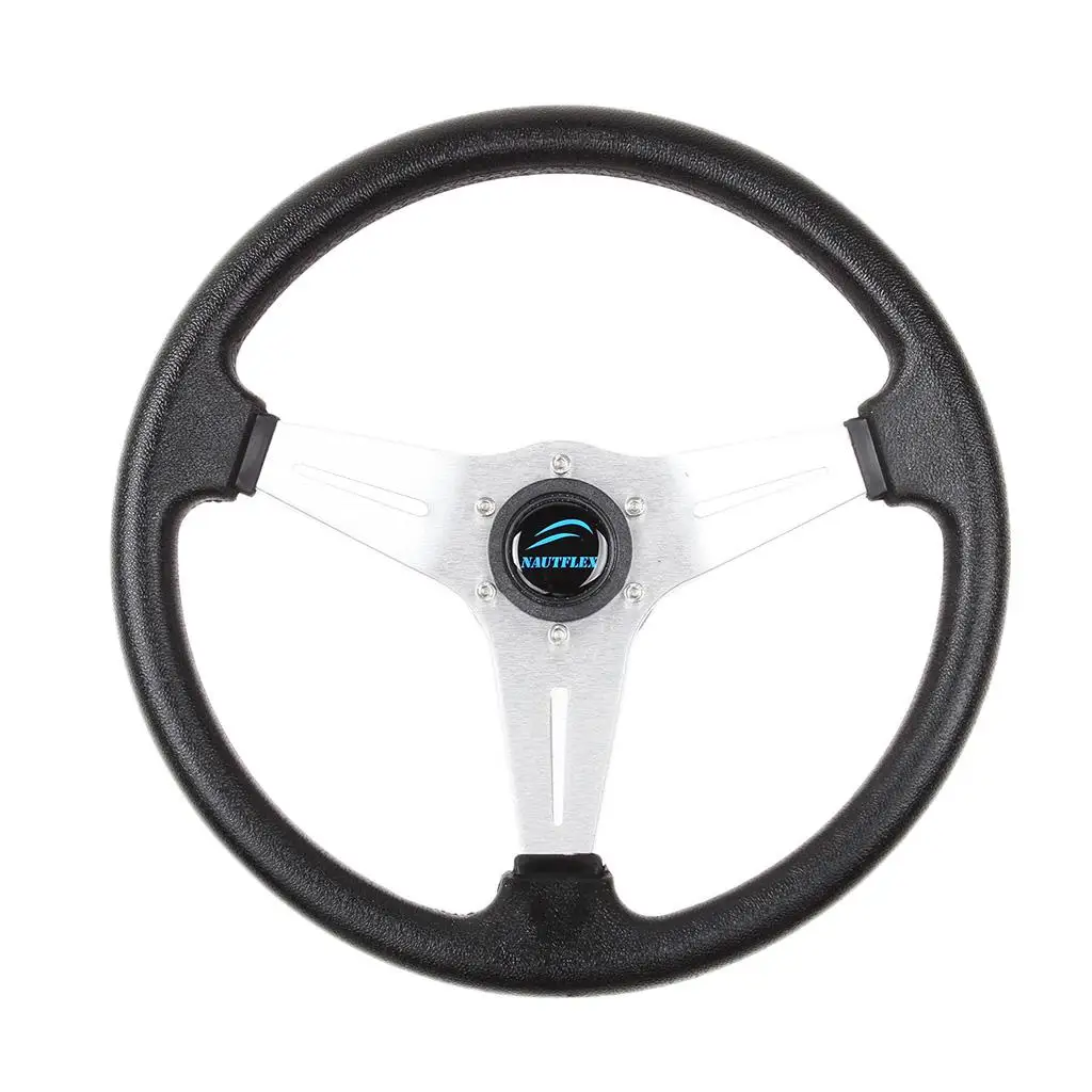 Marine Boat Steering Wheel 3Spoke Stainless Steel 13 1/2