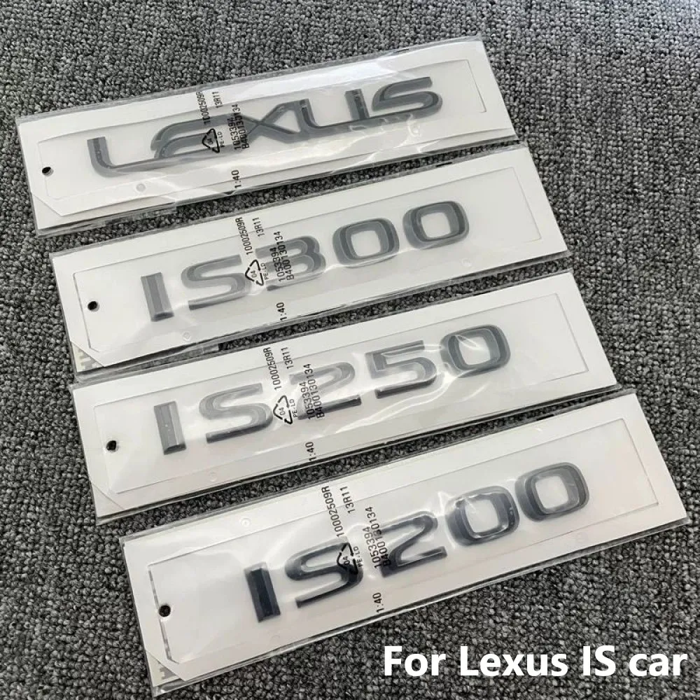 

ABS Front or Side or Rear Trunk Badge Sticker for Lexus F SPORT IS Car IS200 IS250 IS300 IS350 New Style Emblem Badge Stickers