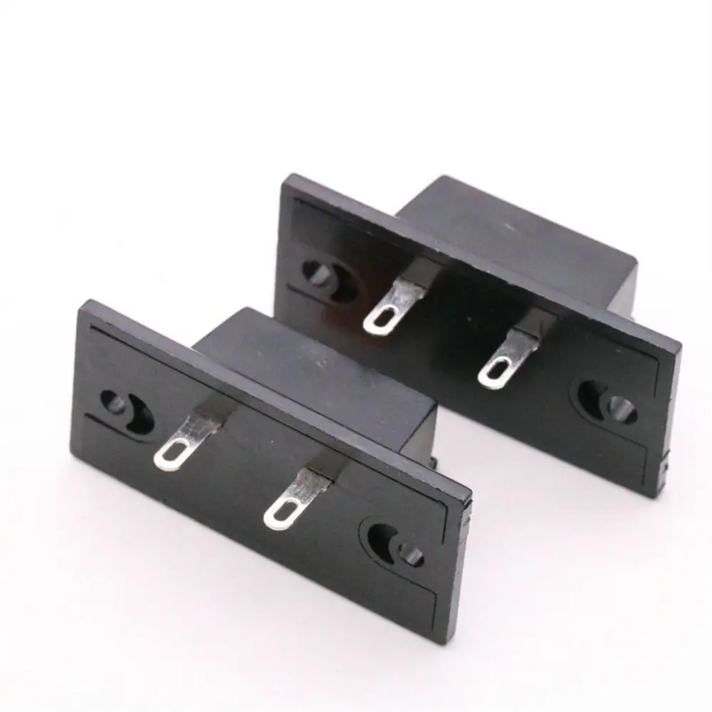 Terminal Strip Block 2 Way Push in Jack 2 Positions Connector Spring Load Connector Audio Speaker Terminals Speaker Terminals