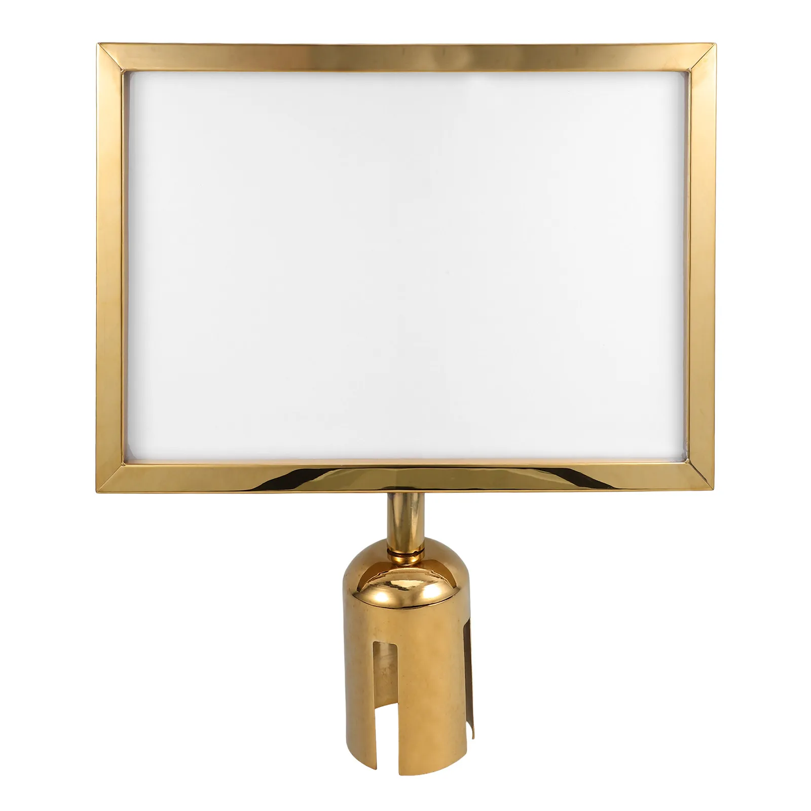 stainless-steel-a4-stanchion-sign-holder-commercial-crowd-control-queue-barrier-frame-sign-poster-display-a-frame-signs