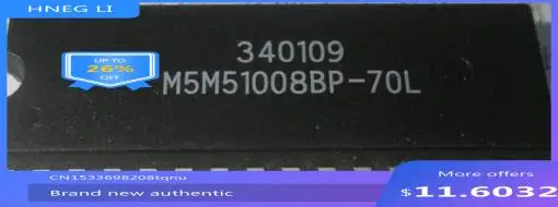 Freeshipping   M5M51008BP-70LL    M5M51008