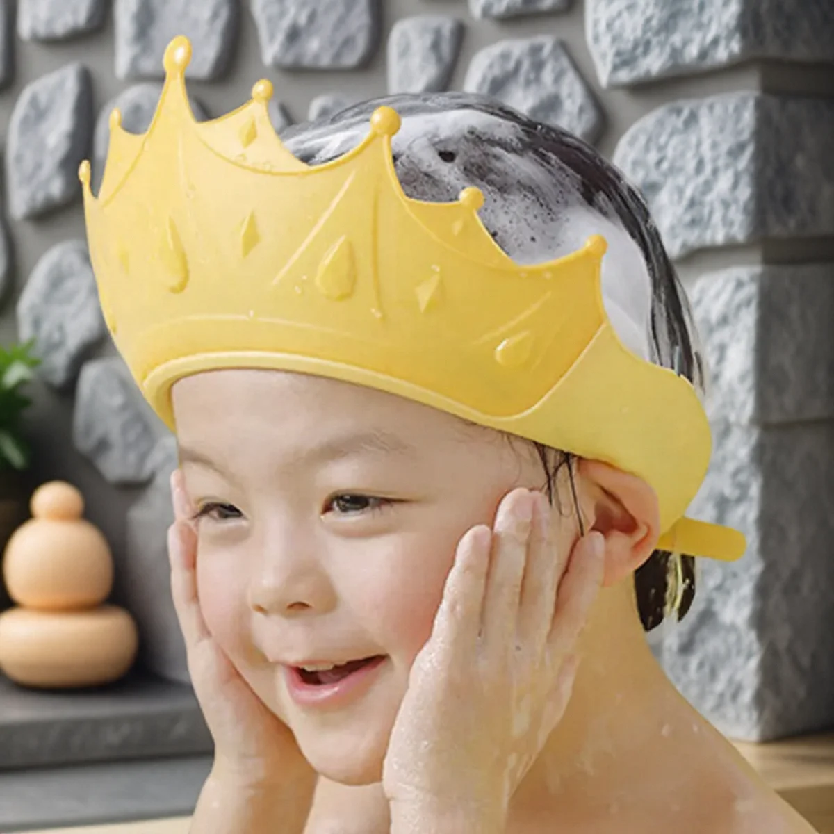 Baby-Shampoo-Kappe, wasserdicht, Ohr- und Augenschutz, Badekappe für Kleinkinder, Kinder, Badezeit, Sicherheit