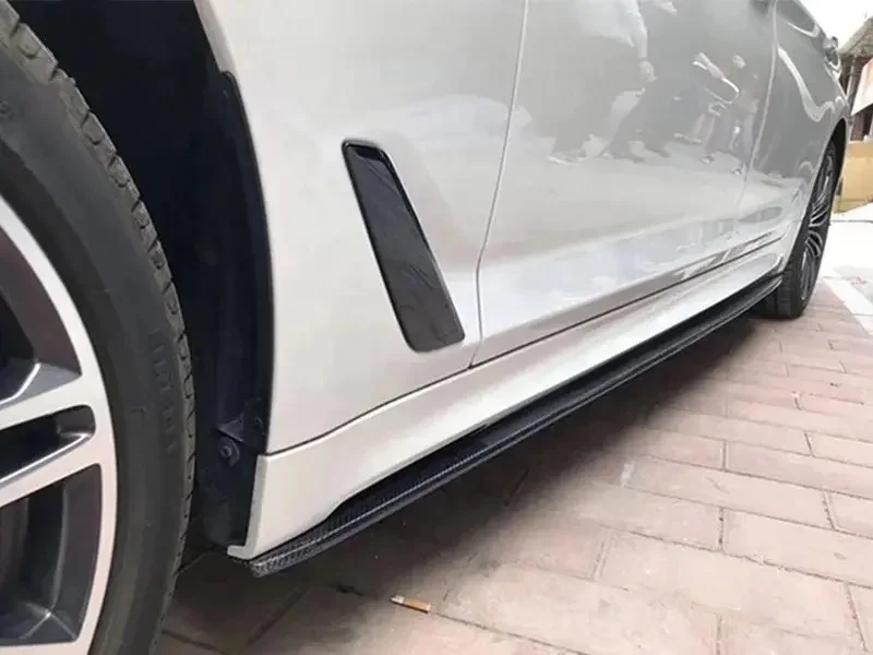 Side Skirt Serat Karbon Model MP untuk Bumper BMW Seri 5 G30 F90 M5