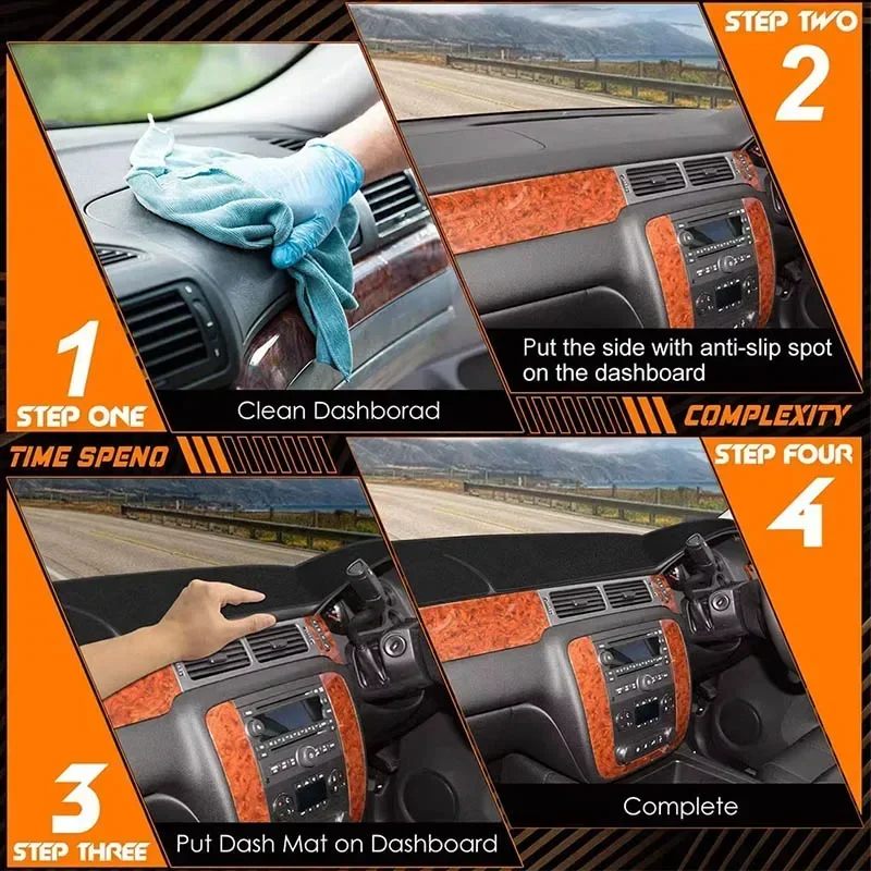 For Leapmotor C10 2024 2025 2026 Car Dashmat Dashboard Cover Mat Protective Pad Dash Mat Anti-UV Cushion Carpet Auto Accessories