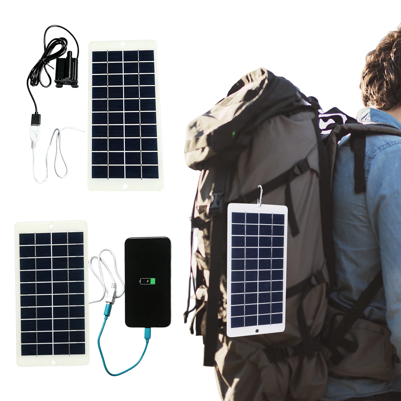Mini Solar Fountain Pump with 4.5W 5V Solar Panel Charger 170L/H Solar Powered Fountains for Bird Bath/Garden/Fish Tank/Pond