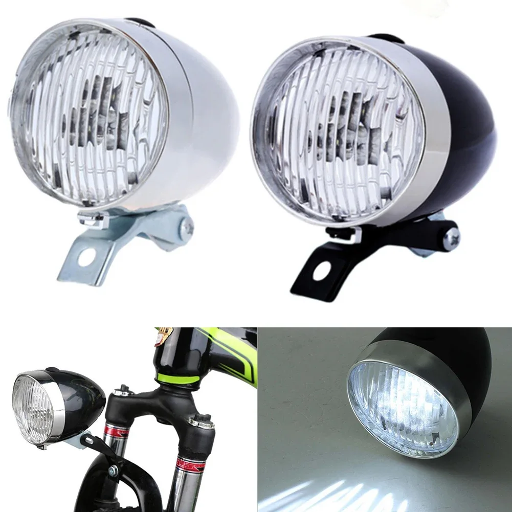 

Bicycle LED Headlight 3 LED Front Light Headlight Safety Night Front Light 160° Viewing Angle Cycling Accessories