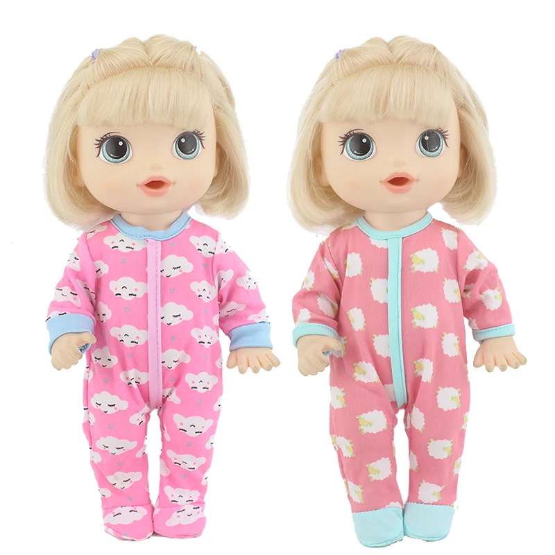 

2022 Doll Clothes Suit For 12 Inch 30CM Baby Alive Doll Toys Crawling Doll Accessories