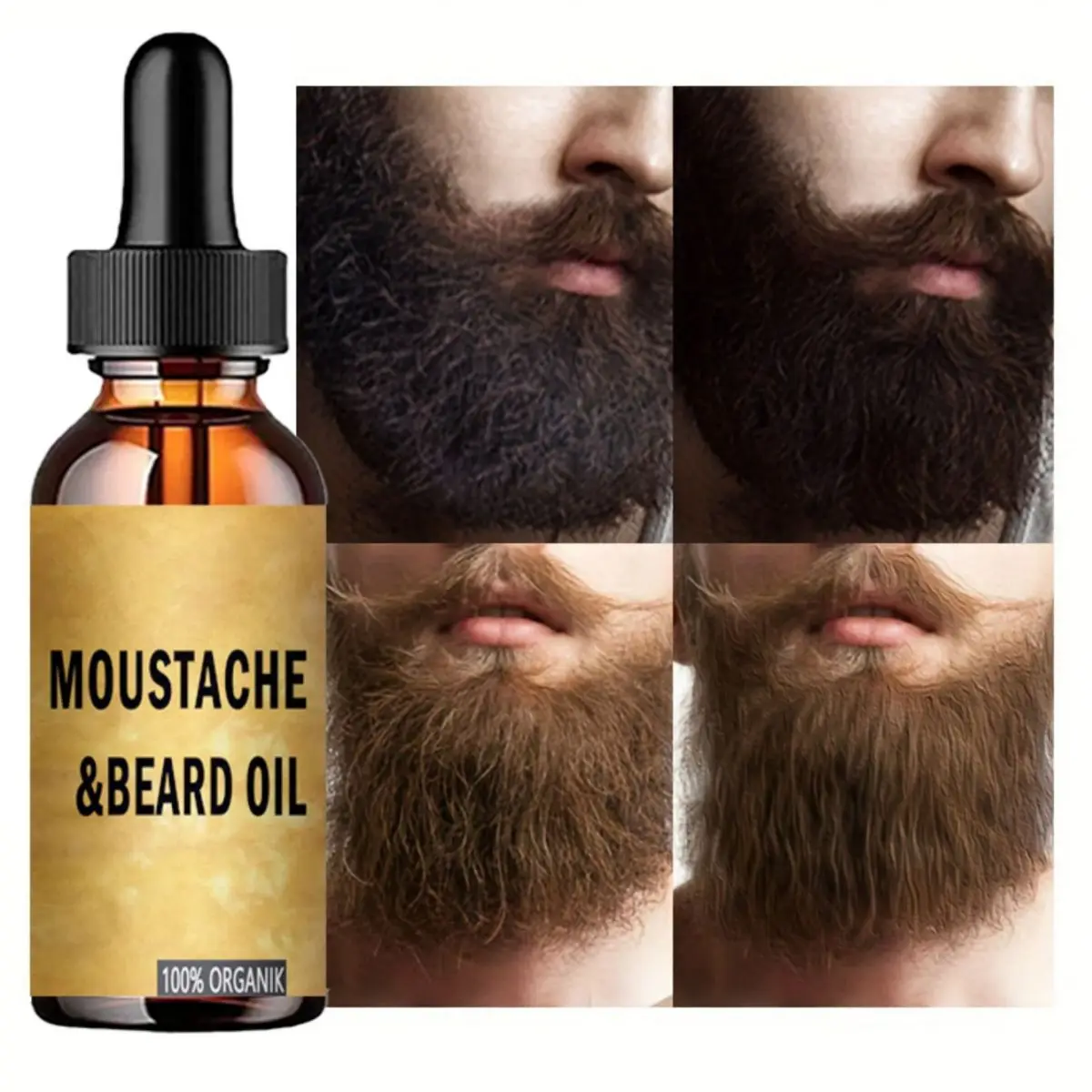 Men Beard Growth Oil Hair Growth Essence Oil Hair Loss Products for Men Beard Care Hair Growth Nourishing Beard Care