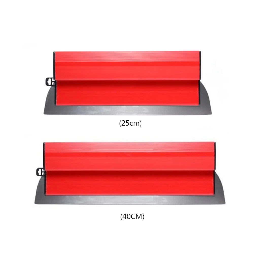 25/40cm Skimming Blade Stainless Steel Blade Plastering Trowel Painting Skimming Flexible Blade for Large Working Area Wall