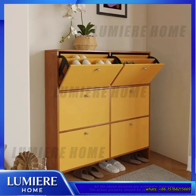 

Modern Vertical Shoe Cabinet Organizer for Hallway Entry Storage Luxury Design Space Saving Shoe Rack Furniture