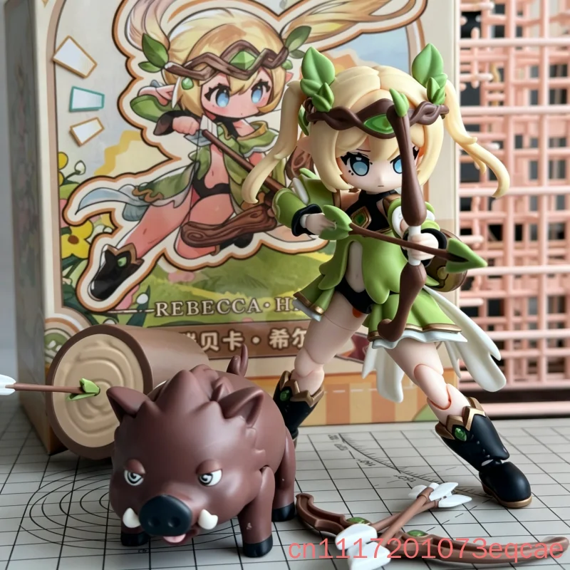 In Stock Another World Travel Novice Ranger V4 Rebecca Action Figure Assembled Model Trendy Toys Desktop Ornament Birthday Gifts