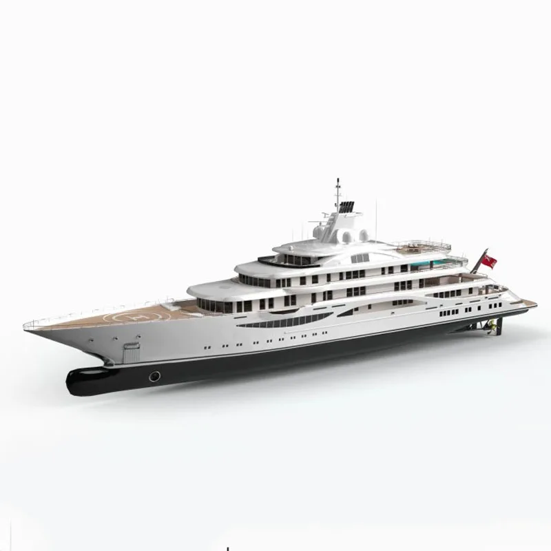 Luxury Willie Song Yacht Model Finished Ship Model Decoration Ornaments Cruise Ship Toy Gift RC Simulation Ship Model