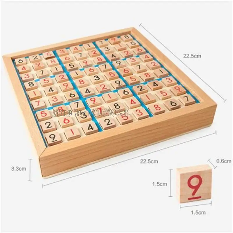 Kids Sudoku Chess Crosswords International Checkers Folding Game Table Toy Gift Learning & Education Puzzle Toy