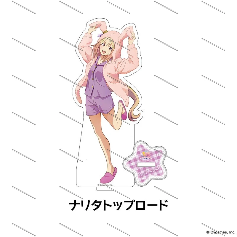 Anime Pretty Derby Figures Acrylic Keychain Stand Model Plate Silence Suzuka Cosplay Desktop Decor Display Fans Gifts 15cm
