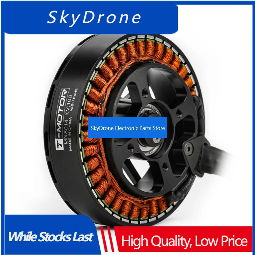 SkyDElT-MOTOR Antigravity MN8014 KV100 12S Brushless Motor Outrunner Thrust 13.9KG For Multirotor RC VTOL