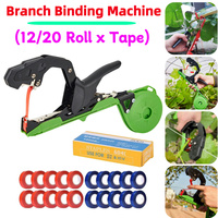 Plant Tying Machine Garden Plant Branch Hand Tying Binding Tapener with Vine Tying Tape Plant Tape Gun Garden Vineyard Tool