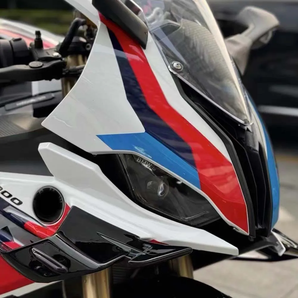 For S1000RR 2023- Motorcycle Fixed Winglet Fixed Winglet Fairing Front Wing Spoiler for Enhanced Aerodynamics And Style S1000 RR