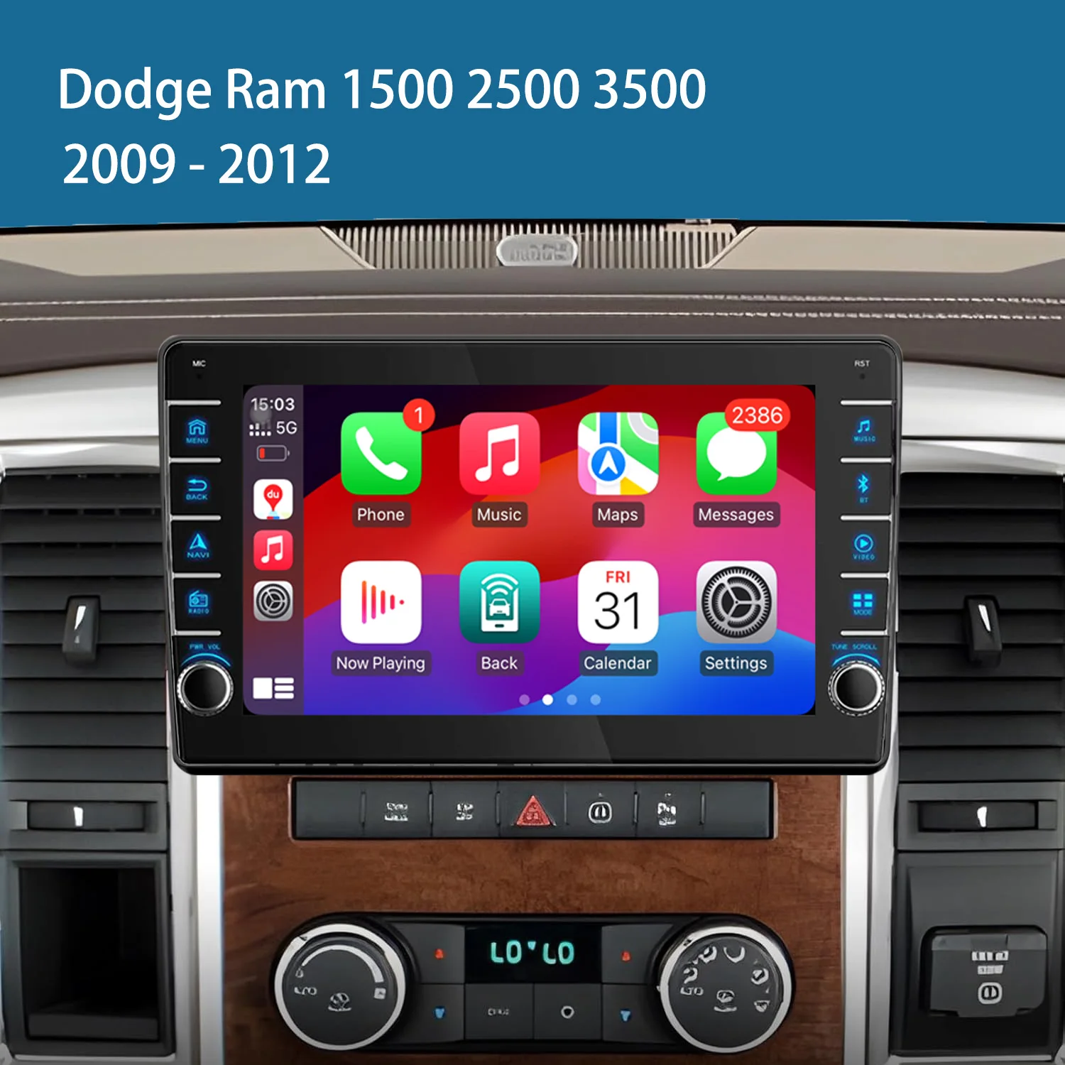 For Dodge Ram 1500 …