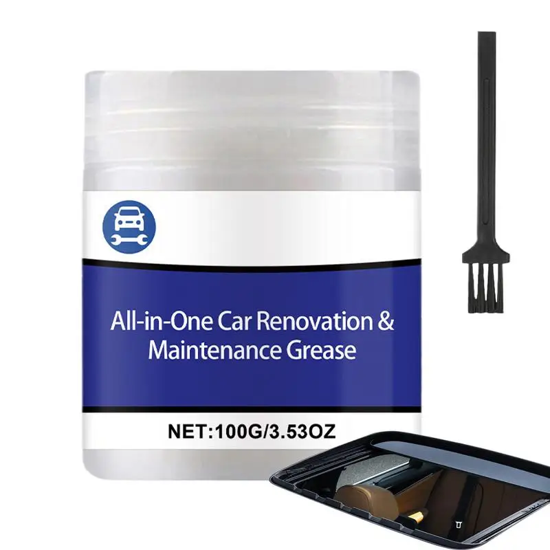 Automotive Grease Machine Gear Lubricant Grease Car Sunroof Track Lubricating Grease Door Noise Mechanical Gear Grease