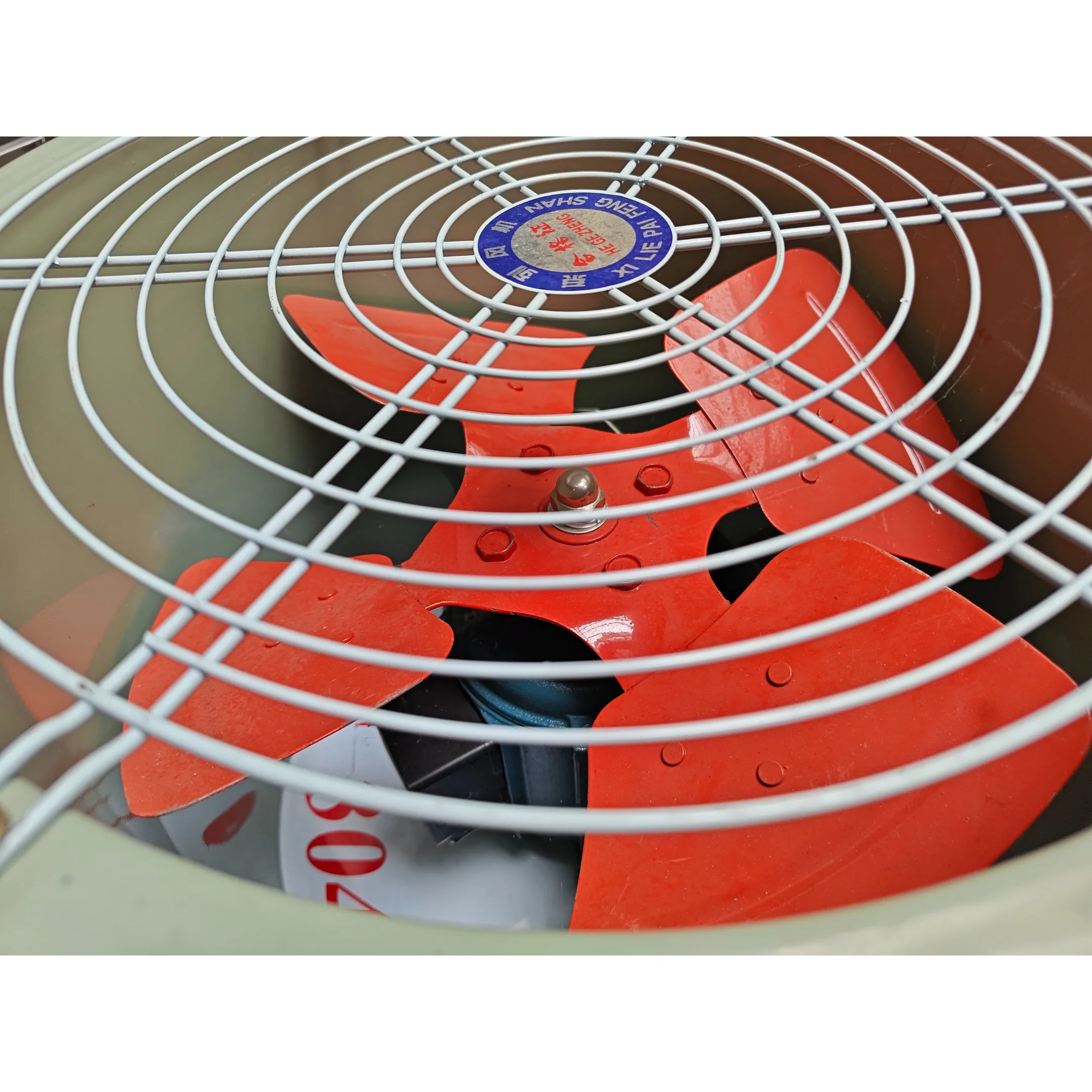 مروحة التدفق المحوري التجارية 35 سم منخفضة الضوضاء وعالية التدفق لتدوير الهواء