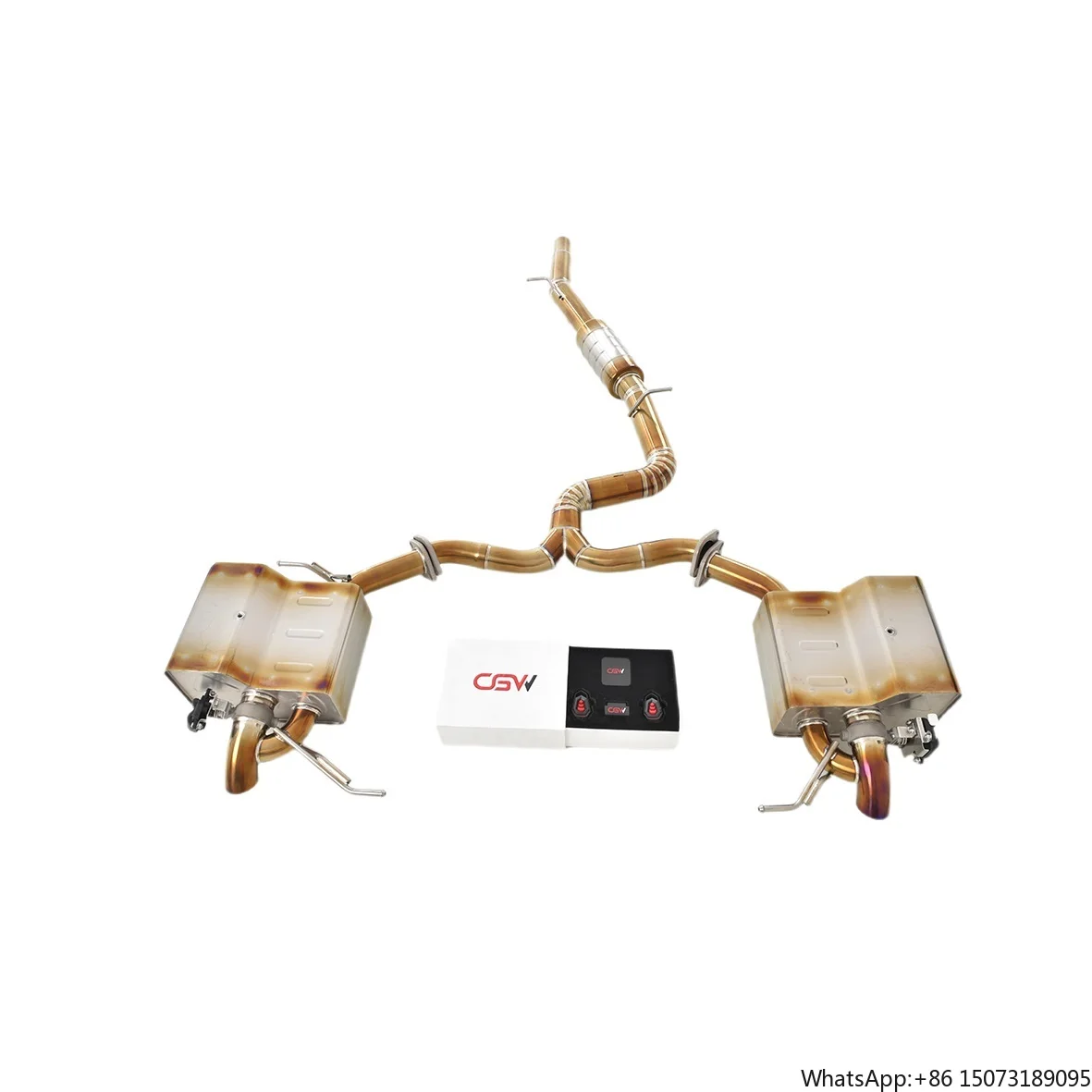 

Высокопроизводительная выхлопная система Catback Growling Sound из титана с золотым покрытием для Arteon 2.0T 4WD