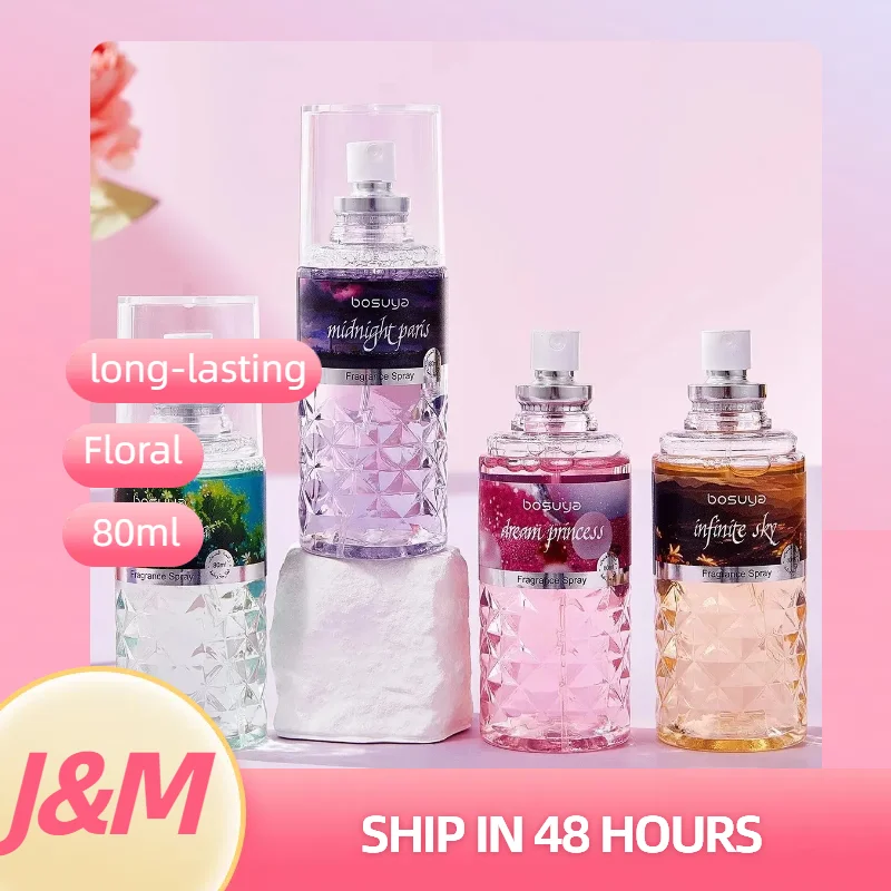 

80ml Fragrance Mist Spray Long-lasting Charming Fruity Flower Scented Fragrance Perfect Dating Daily Life Home Decor Ideal Gift