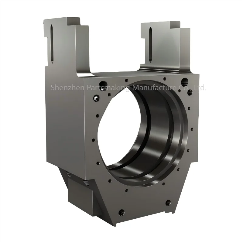 High-Gloss Silver Anodized Aluminum Parts - OEM CNC Machining Service