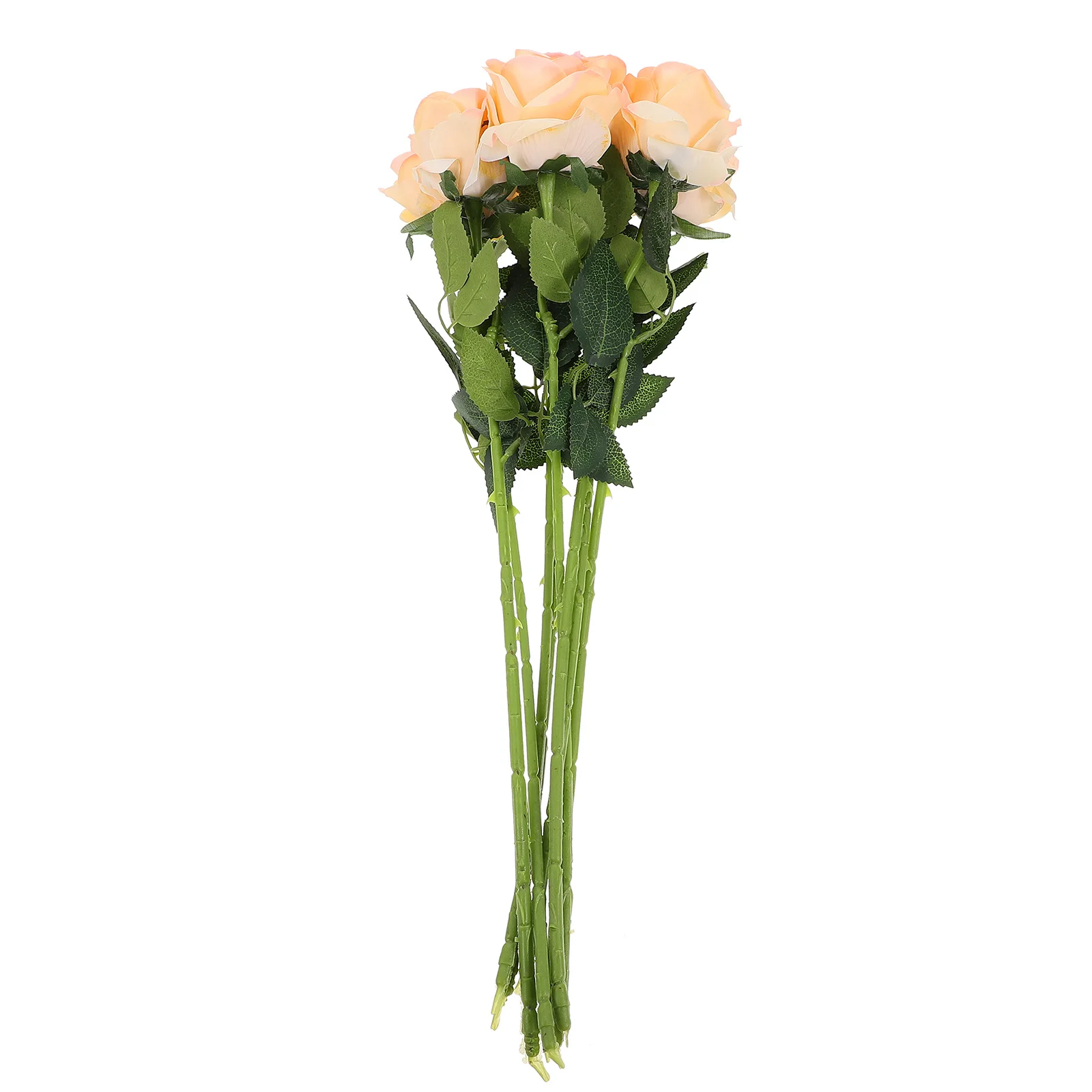 

8Pcs Silk Rose Artificial Flowers Romantic DIY Wedding Party Flower Arrangement Home Decoration Supply Fake Rose