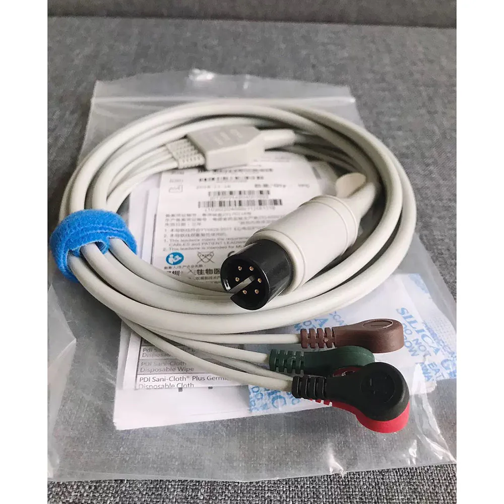 新しいオリジナル 6 ピン 5 導体統合 ECG ワイヤー モデル EA6151B
