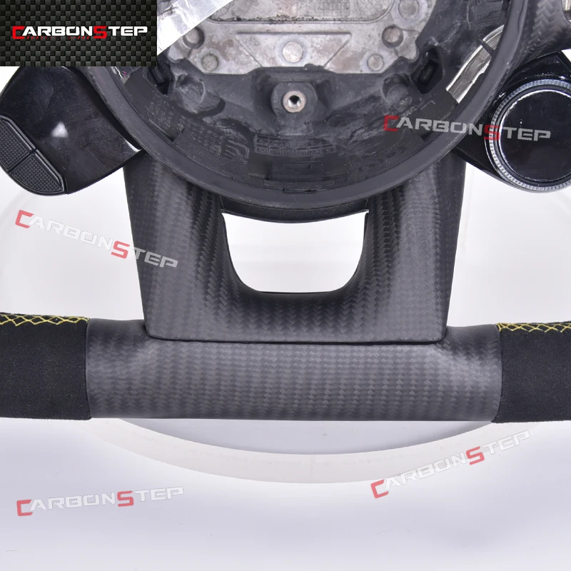 Fit for Mercedes-Benz a E S C G C-lass W205 W204 W212 W211 W213 W222  Upgrade New Carbon Fiber Steering Wheel view 4