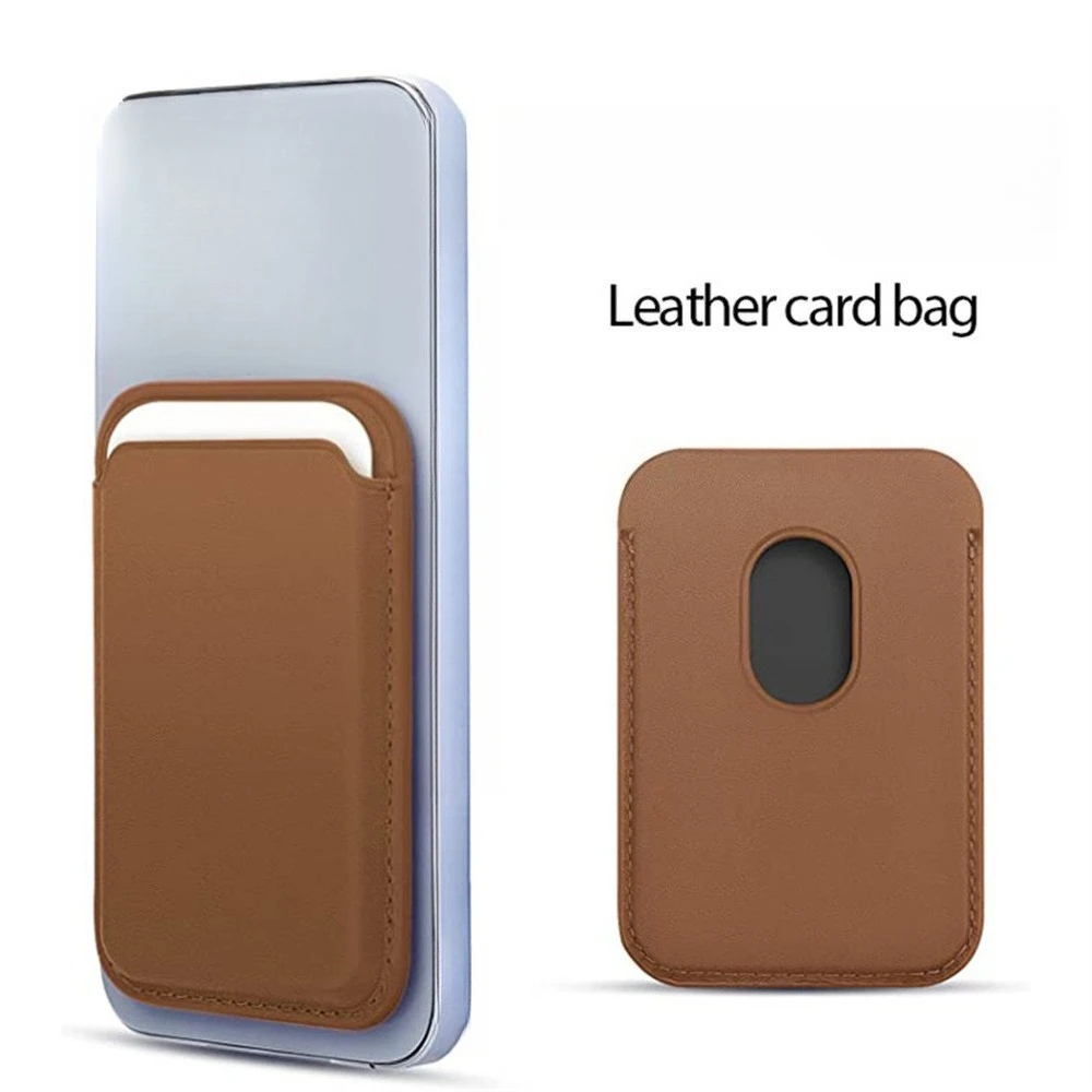 Mobile Phone Magnetic Leather Card Bag Universal Multi Color Slot Wallet Case For iPhone 15 16 Pro Max 14 13 Samsung S24 Ultra