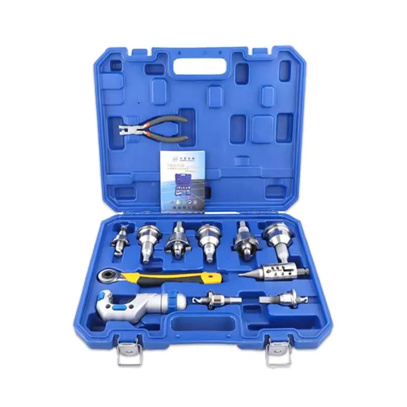 T800 Copper Tube T-hole Puller Reducer Welding Hard Copper Material Durable Refrigeration Tool Tee-extractor Sets