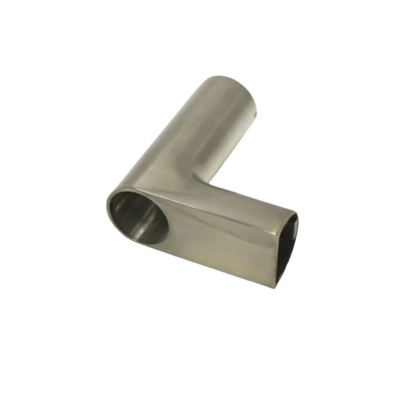 

High Quality Professional CNC Machining Service Custom Stainless Steel Parts Stainless Steel Right Angle Tubular Connector